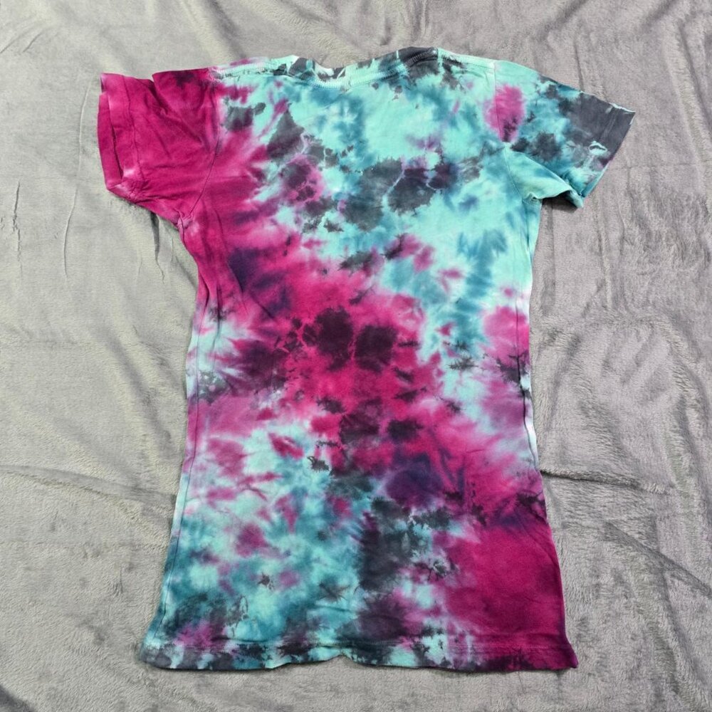Tie Dye Honey Graphic Tee Small Y2K Festival Streetwear - Picture 3 of 9